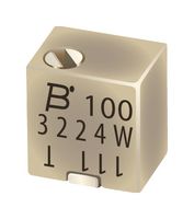 BOURNS 3224W-2-103E TRIMMER, 10K, 0.25W, TOP ADJUST, SMD