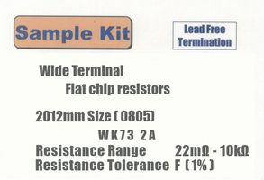 KOA WK732AT-KIT1 RES KIT, 0.022OHM TO 10KOHM, 0.75W, 0508 ROHS COMPLIANT: YES