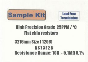 KOA RS73F2BT-KIT1 RES KIT, 10 OHM TO 5.1MOHM, 0.33W, 1206 ROHS COMPLIANT: YES