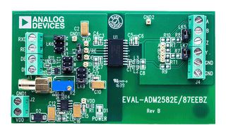 ANALOG DEVICES EVAL-ADM2582EEBZ EVAL BRD, FULL/HALF DUPLEX RS-485 TX RX