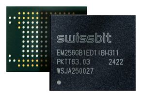 SWISSBIT SFEM256GB1ED1TB-A-VG-311-STD FLASH MEMORY, 256GB, -40 TO 105 DEG C