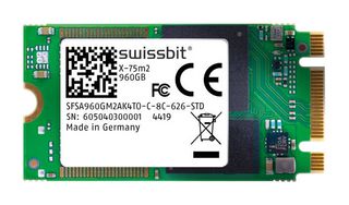 SWISSBIT SFSA240GM2AK2TB-I-EB-21E-STD SSD, SATA 6 GB/S, 3D TLC NAND, 240GB