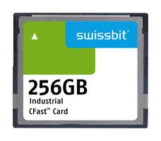 SWISSBIT SFCA256GH1AK2TB-C-EB-21E-STD CFAST 2.0 CARD, 256GB, 0 TO 70DEG C