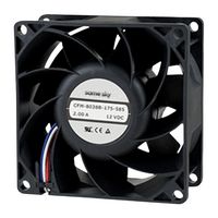 SAME SKY CFM-8032B-140-418 DC AXIAL FAN, 47.39CFM, 3.36W, 12V