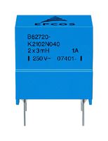 TDK B82720K2152N040 RING CORE CHOKE, 1.6MH, 1.5A ROHS COMPLIANT: YES