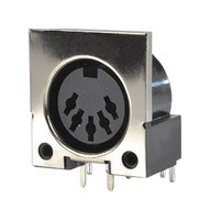 SAME SKY SDF-50J STANDARD DIN CONN, R/A RCPT, 5POS, PCB ROHS COMPLIANT: YES