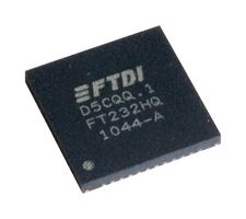 FTDI FT232HQ-TRAY USB 2.0 TO UART/FIFO, 85DEG C, QFN-EP-48