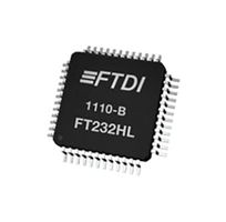 FTDI FT232HL-TRAY USB 2.0 TO UART/FIFO, 85DEG C, LQFP-48