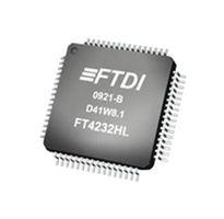 FTDI FT4232HL-TRAY USB 2.0 TO UART/MPSSE, 85DEG C, LQFP-64