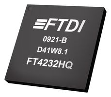 FTDI FT4232HQ-TRAY USB 2.0 TO UART/MPSSE, 85DEG C, QFNEP-64