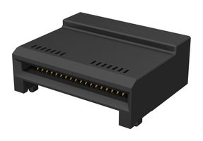AMPHENOL COMMUNICATIONS SOLUTIONS V95-ADZ01-NV0011T I/O CONNECTOR, R/A QSFP, 1X1, 38POS, SMT