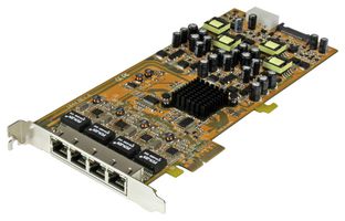 STARTECH ST4000PEXPSE POE NETWORK INTERFACE CARD/1GBPS, RJ45X4 ROHS COMPLIANT: YES
