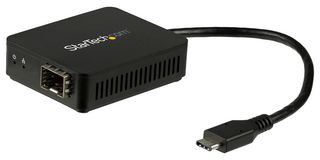 STARTECH US1GC30SFP CONV, USBC TO FIBER OPTIC, USB-CX1/SFPX1 ROHS COMPLIANT: YES