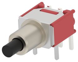 ALCOSWITCH - TE CONNECTIVITY DMPS2P2B3PPRS05 PB SWITCH, SPDT, 3A, 120VAC, TH ROHS COMPLIANT: YES