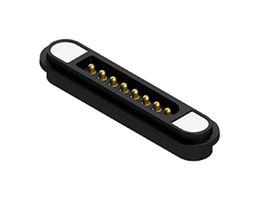 EDAC MPM-VA0-108-2R06-A00 MAGNETIC CONN, PLUG, 8P, 2.2MM, 3A, 12V
