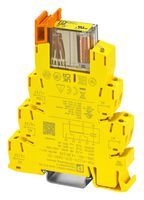 PHOENIX CONTACT 1480226 COUPLING RELAY, DPDT-CO, 24VDC/4A, SCREW