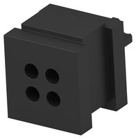 TE CONNECTIVITY 2499692-5 GROMMET, CABLE ENTRY, TPE, BLACK, 4-5MM