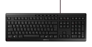 CHERRY JK-8500GB-2 KEYBOARD, CHERRY KEYS, USB-A, BLK/GRY ROHS COMPLIANT: YES
