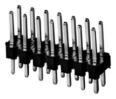 SAME SKY SSK03-MPH-254-B7 CONN, HEADER, 14POS, 2ROW, 2.54MM, TH