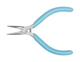 WELLER XCELITE L4VN PLIER, NEEDLE NOSE/SERRATED JAW, 101.6MM