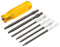 WELLER XCELITE 99XTD7N SCREWDRIVER SET, TORX, 9PIECE