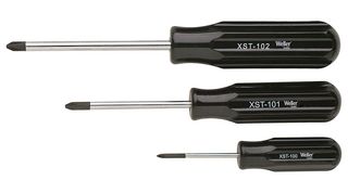 WELLER XCELITE XST3N SCREWDRIVER SET, PHILLIPS, 3PIECE