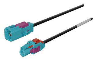 MOLEX 2257752112 RF CABLE, HFM PLUG-JACK, 50 OHM, 1M ROHS COMPLIANT: YES