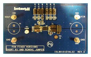 RENESAS ISL80101EVAL2Z EVALUATION KIT, LDO LINEAR REGULATOR, 1A