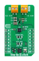 MIKROELEKTRONIKA MIKROE-6076 ADD-ON BOARD, STEP UP 2 CLICK ROHS COMPLIANT: YES