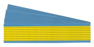 BRADY BIA-YL-PK LABEL/VINYL CLOTH/3.175MM X 4.83MM/25/PK