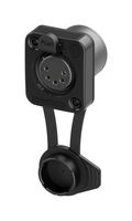 NEUTRIK NC5FD-TOP XLR CONNECTOR, RCPT, 5POS, PANEL PCB ROHS COMPLIANT: YES