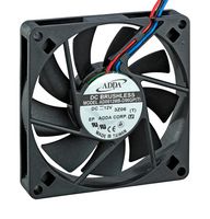 SEPA AD0812MB-D96GP(T) AXIAL FAN, 23.95 CFM, 2500 RPM, 12V ROHS COMPLIANT: YES