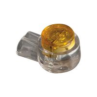 KLEIN TOOLS VDV826-604 UY IDC CONNECTOR, YELLOW, 2P2C, 26-22AWG