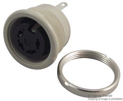 HIRSCHMANN MAB 4100 DIN Audio / Video Connector, Socket, 4, Panel Mount, Plastic Body, Tin Plated Contacts RoHS Compliant: Yes