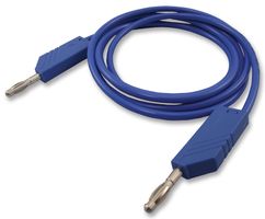 HIRSCHMANN TEST AND MEASUREMENT 934064102 CABLE DE PRUEBA, AZUL, 1.5M, 60V, 16A