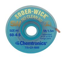 CHEMTRONICS 6045 DESOLDERING BRAID, 2.8MM, 1.5M