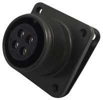 AMPHENOL AEROSPACE MS3102A-14S2S SOCKET, FLANGE, 4WAY