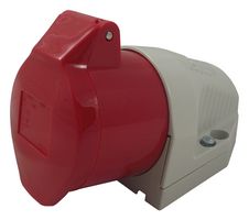 WALTHER 110 SOCKET SURF MT, 16A, 400V, 3P+N+E WAY