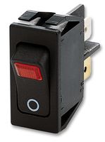 MARQUARDT 1555.3102 ROCKER SWITCH, RED, DP 150