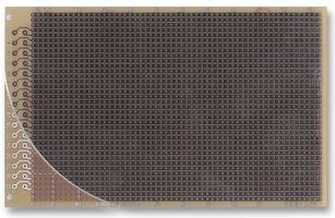 ROTH ELEKTRONIK RE521-LF PCB, EUROCARD, FR4, STRIPES, 2.54MM
