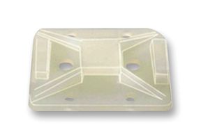 HELLERMANNTYTON 151-11819 BASE, CABLE TIE MOUNT, 32X35X5.2MM