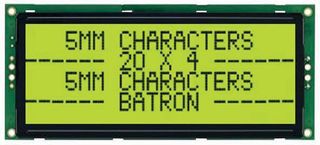 BATRON BTHQ42005VSS-STF-LED04 LCD MÃDULO, ALFANUMÃRICO, 20 X 4