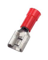 JST / JAPAN SOLDERLESS TERMINALS FVDDF1.25-110A-8  (S)(LF) K CRIMP TERMINAL, FEMALE, 2.8X0.8MM, PK100