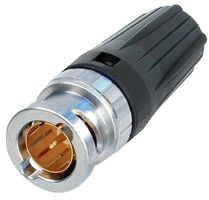 NEUTRIK NBNC75BLP7 CON, RF/COAX, NEUTRIK NBNC75BLP7