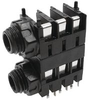 CLIFF ELECTRONIC COMPONENTS FCR1124W SOCKET, 12POS, 6.35MM, PANEL ROHS COMPLIANT: YES