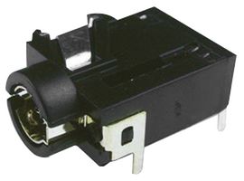 CLIFF ELECTRONIC COMPONENTS FC68129 PHONE AUDIO JACK, 3.5MM, 4POS, PCB
