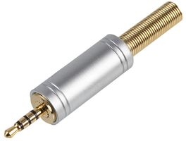 PRO SIGNAL PSG03877 CONNECTOR, 2.5MM JACK PLUG, 4P, METAL+SR