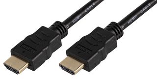 PRO SIGNAL PSG91343 HDMI LEAD, BLACK, GOLD, 0.5M