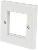 AV:LINK 122.500UK WALL PLATE FRAME MODULE, 1G ROHS COMPLIANT: YES