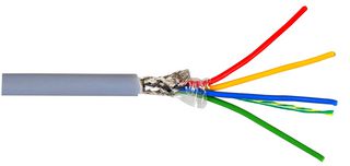 MULTICOMP PRO MP002295 CABLE FLEX BLIND 4 NÃCLEOS 0.22MM2 25M